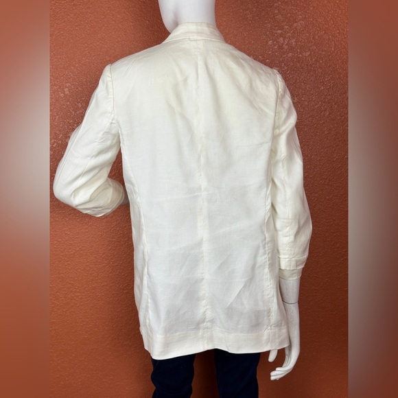 Babaton Atelier 'Keith' Off White Open Front Jacket in Espace Women's Size 6 - Picture 8 of 12